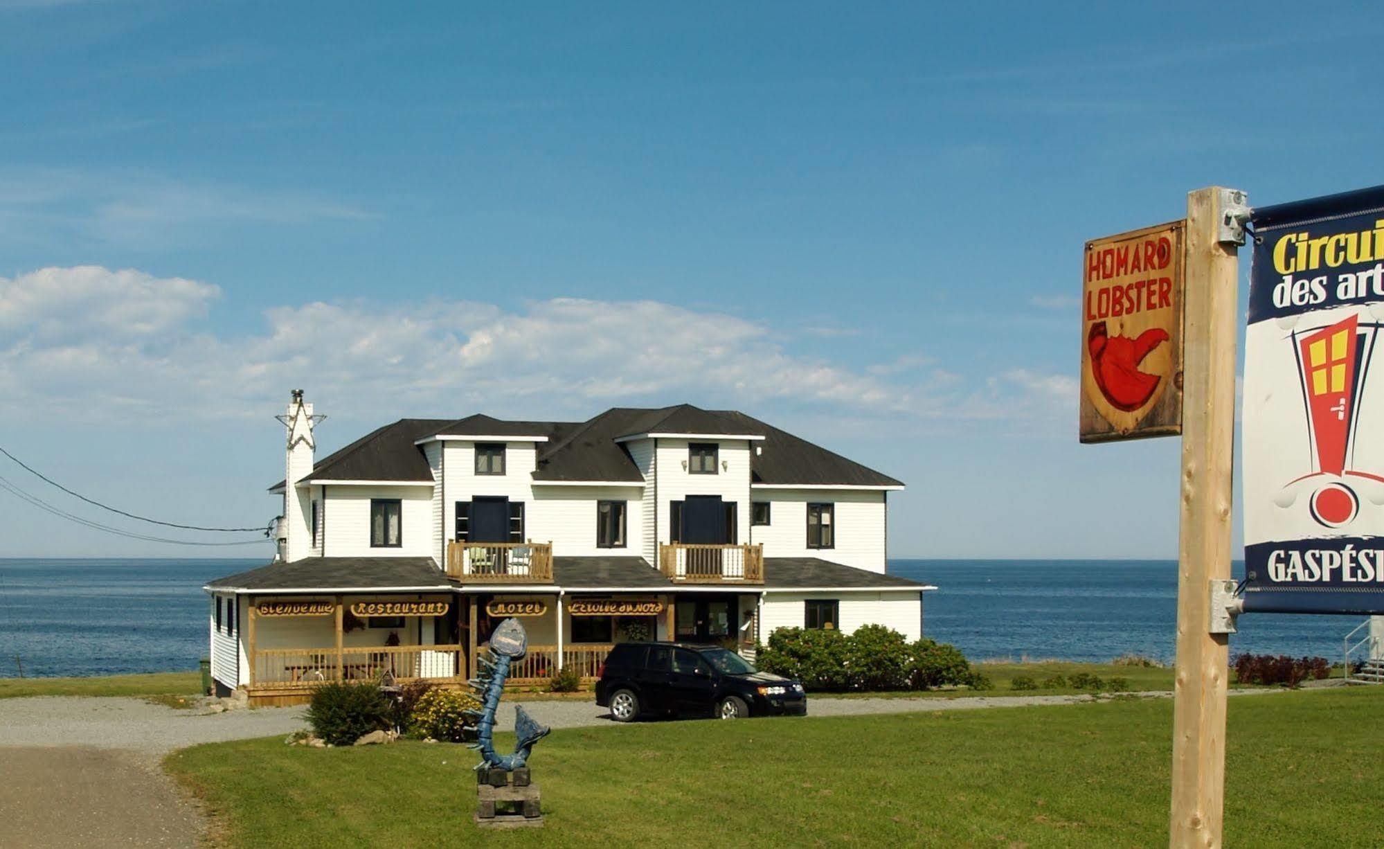 Restaurant-Motel L'Etoile Du Nord Pointe a la Fregate Exteriör bild