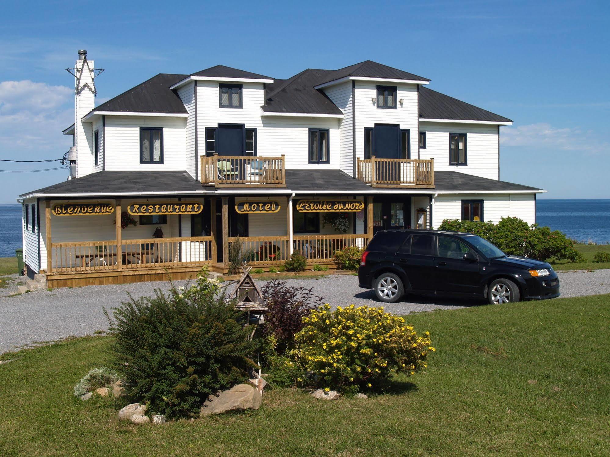 Restaurant-Motel L'Etoile Du Nord Pointe a la Fregate Exteriör bild